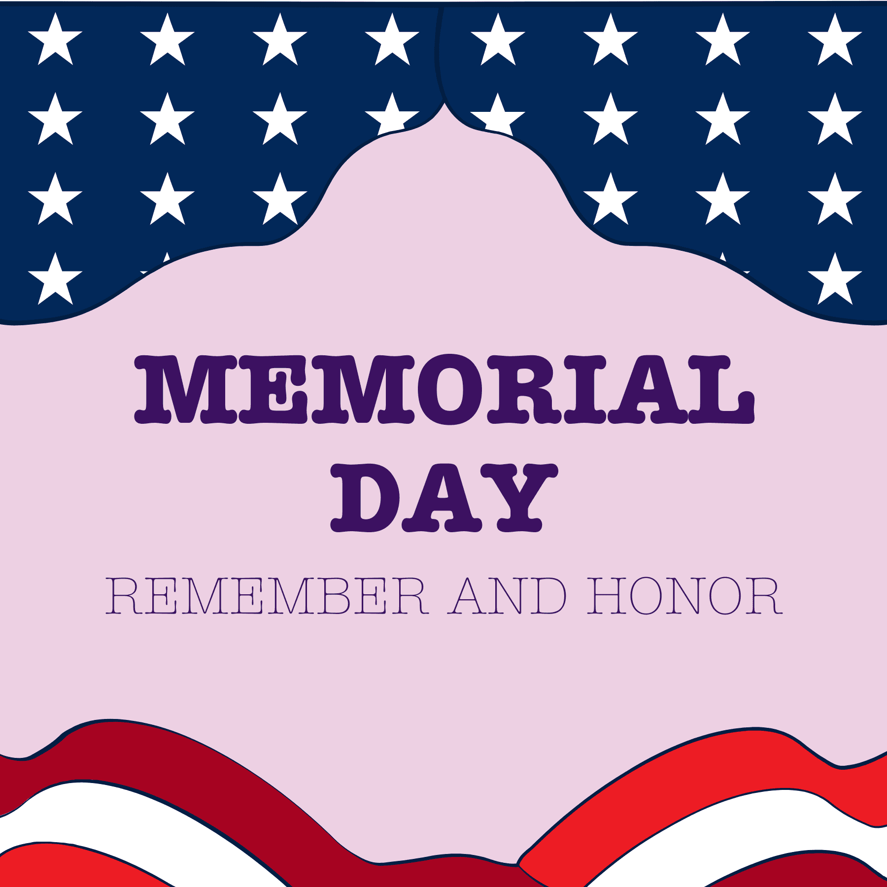 5 Memorial Day social graphic