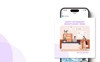 Veterinary Receptionist Week Social Posts