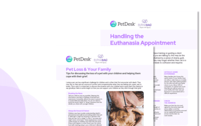 Pet Loss & Grief Handouts in Collaboration with EUTHABAG