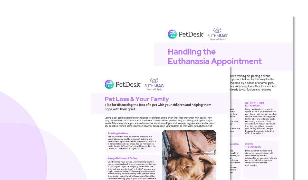 Pet Loss and Grief Handouts