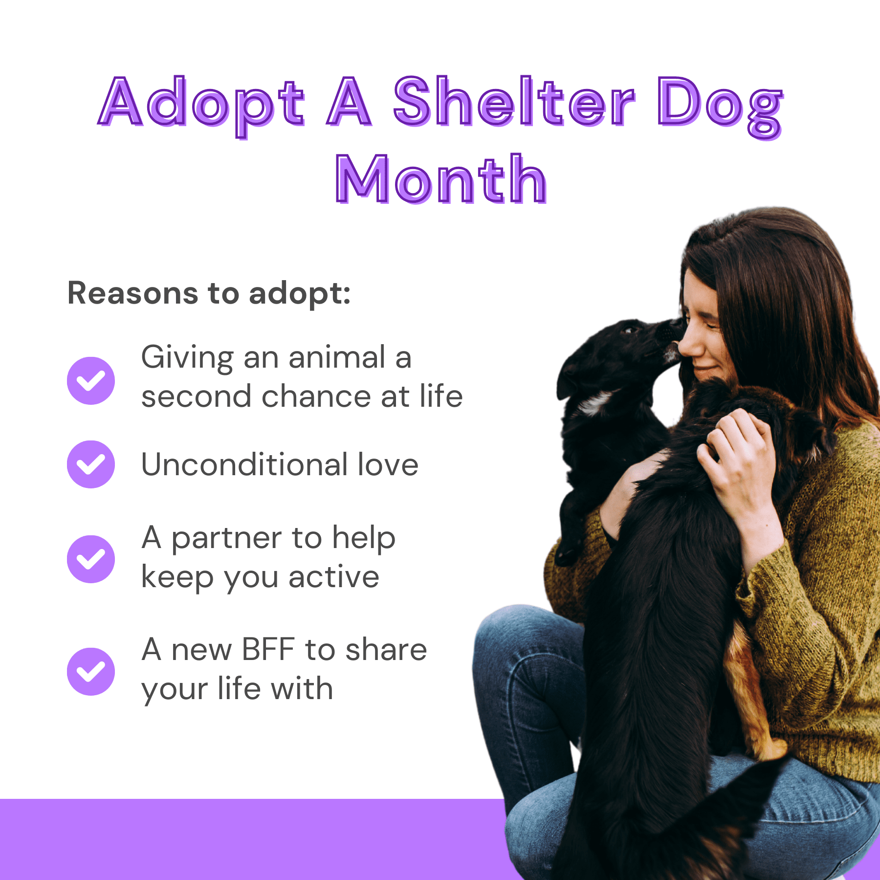 Adopt a Shelter Dog Month