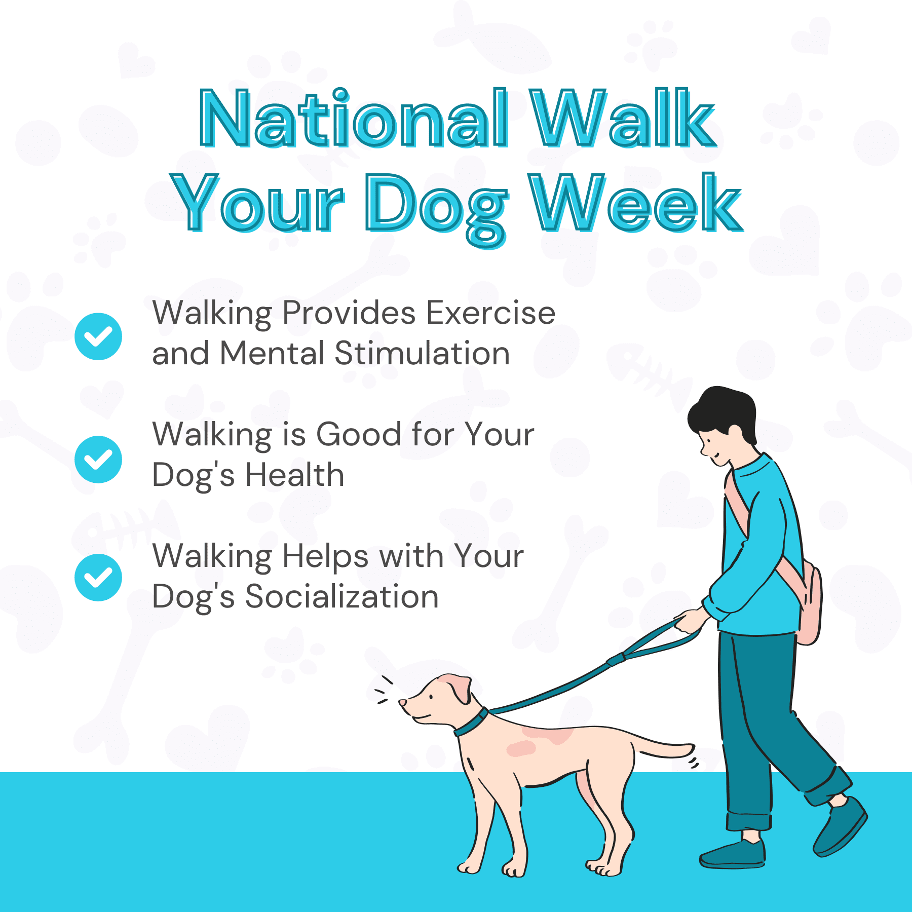 National Walk Your Dog Week