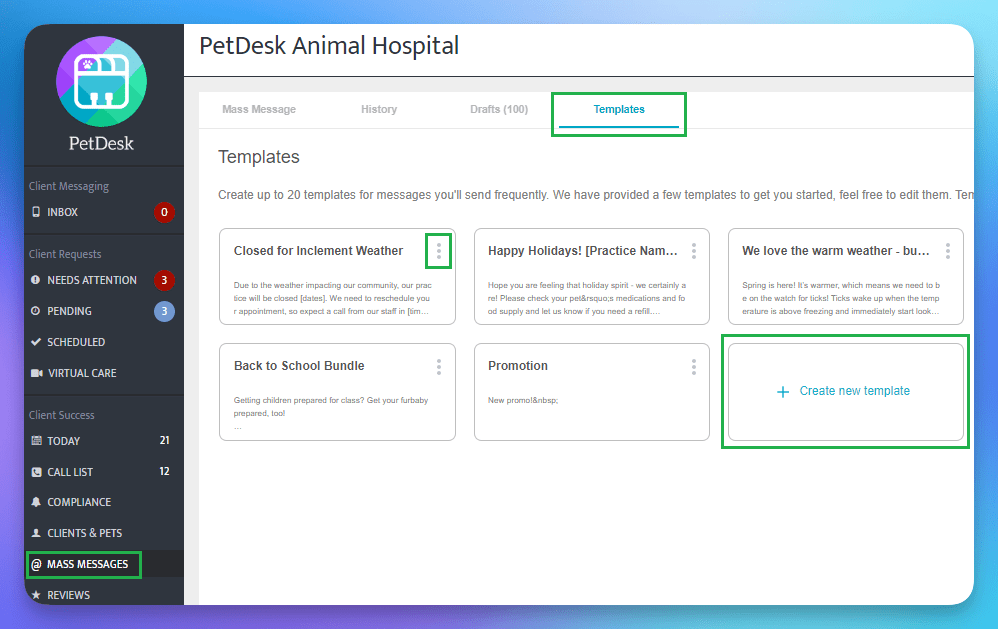 PetDesk-Mass-Messages PetDesk Mass Messages