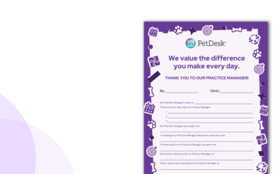 Appreciation Card for Practice Managers
