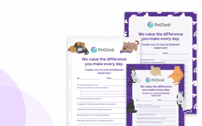 Appreciation Cards for Veterinary Assistant Week