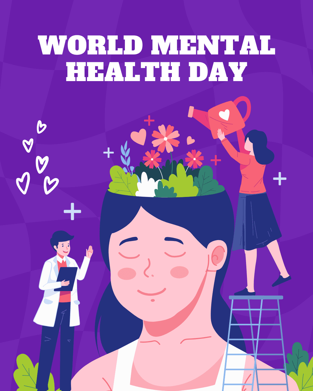 World Mental Health Day social posts