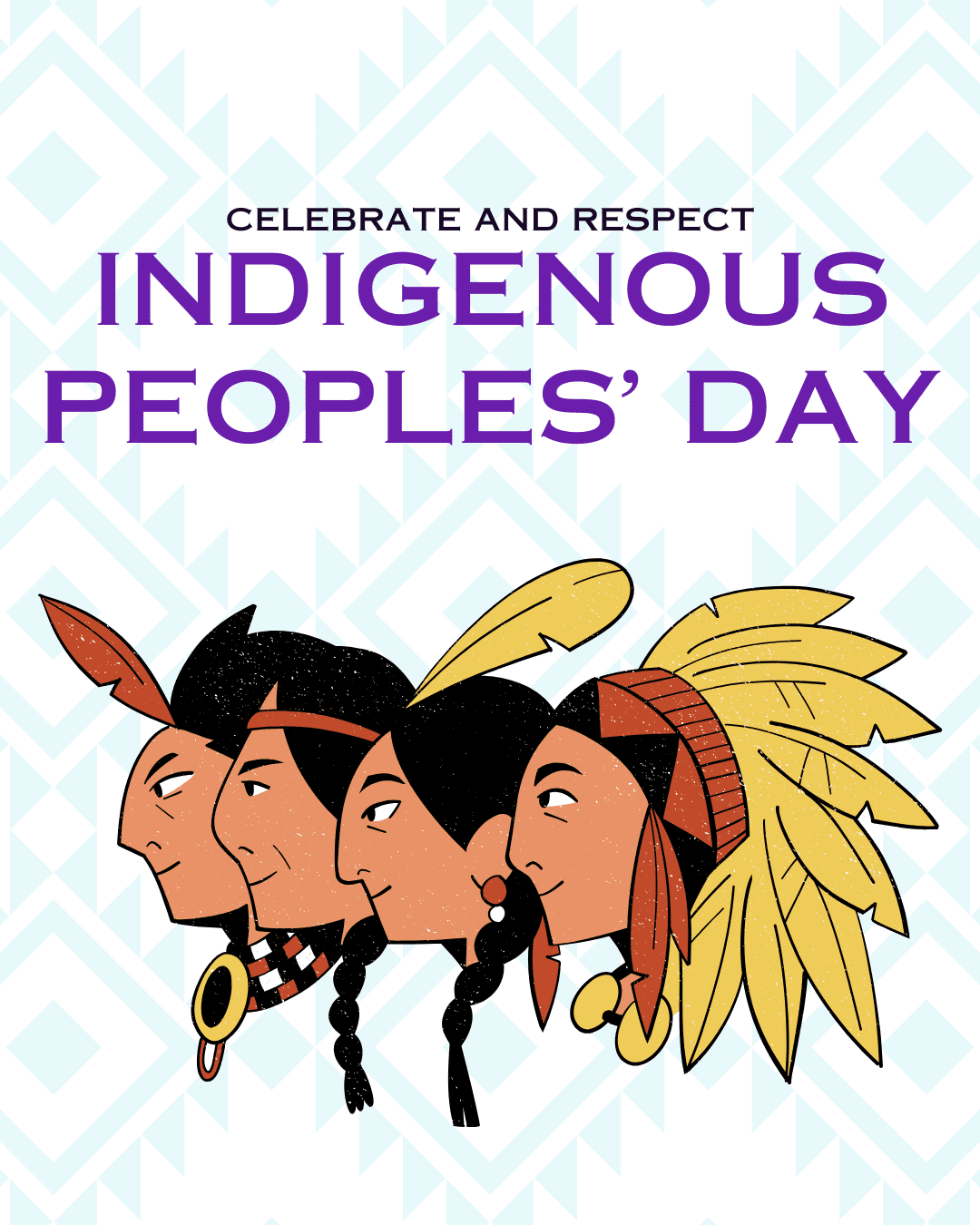 Indigenous Peoples' Day social graphic