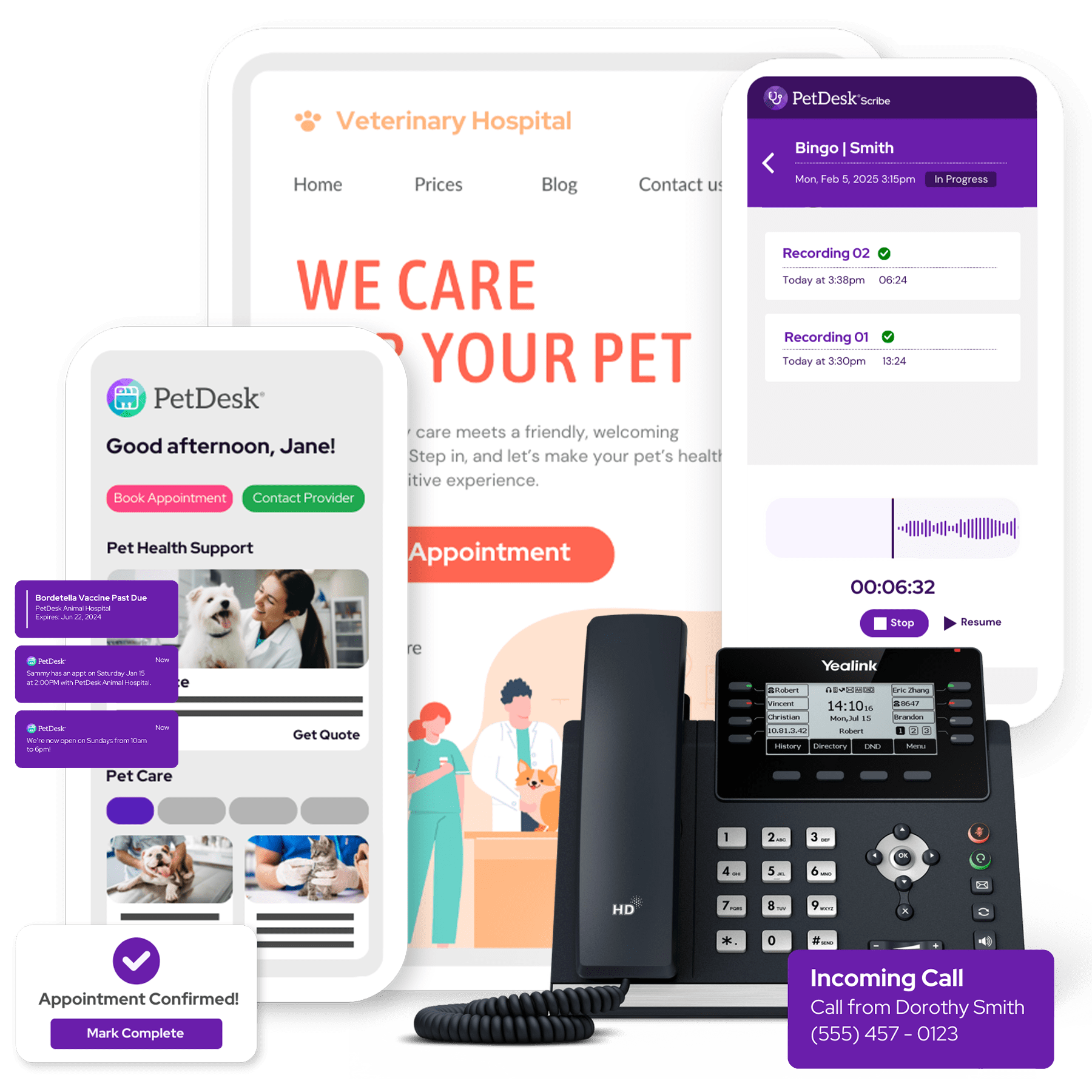 PetDesk's Suite of Veterinary Software