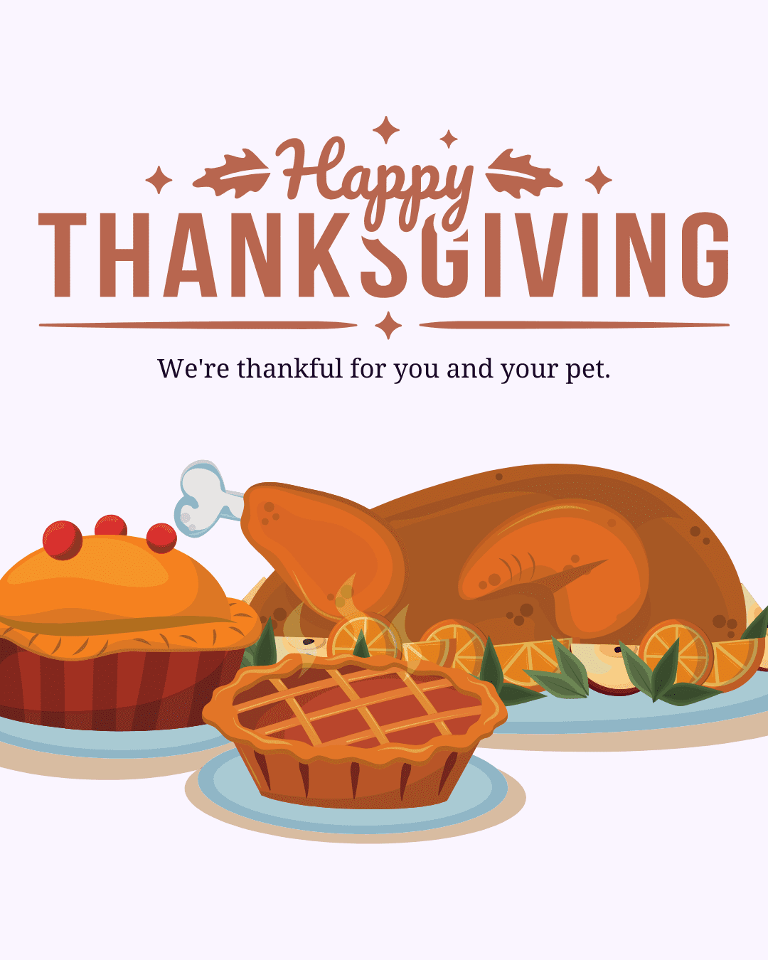 5 Thanksgiving Social Graphic